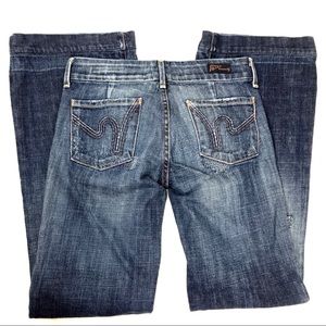 COH Dunaway Low Waist Full Leg Stretch Jeans 25